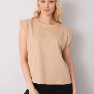 Beige Endless Cotton T-Shirt