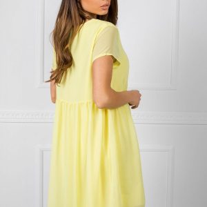 Sarah RUE PARIS yellow dress