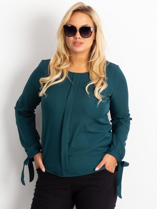 Venice plus size sea blouse