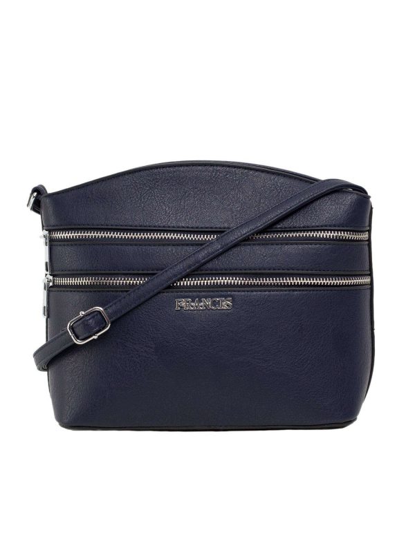 Navy Blue Messenger Bag