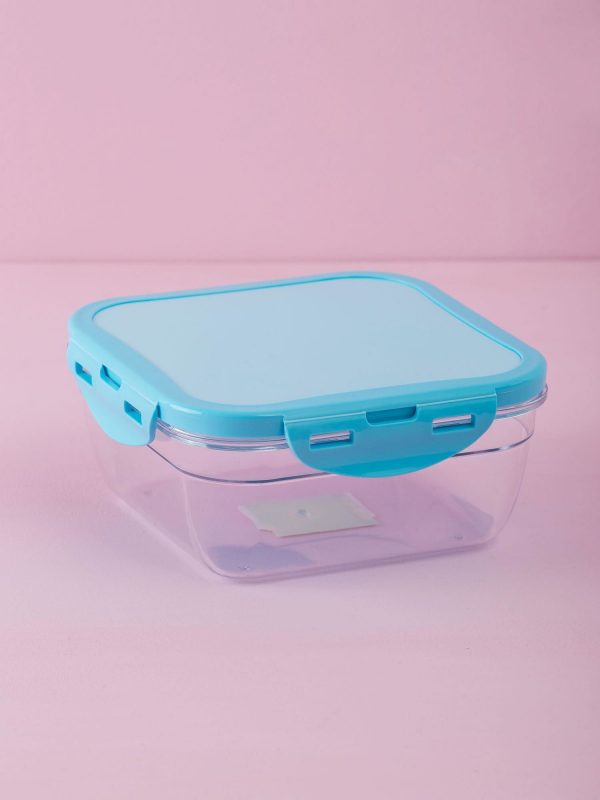 Blue Square Food Container