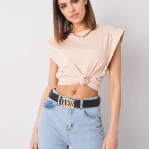 Kayla RUE PARIS peach cotton t-shirt