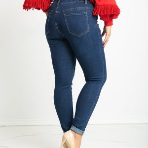 Blue Plus Size Jeans Sheebe