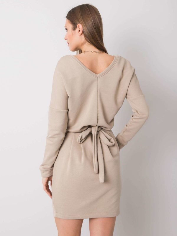 Beige dress Kloe RUE PARIS