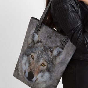 Grey wolf bag