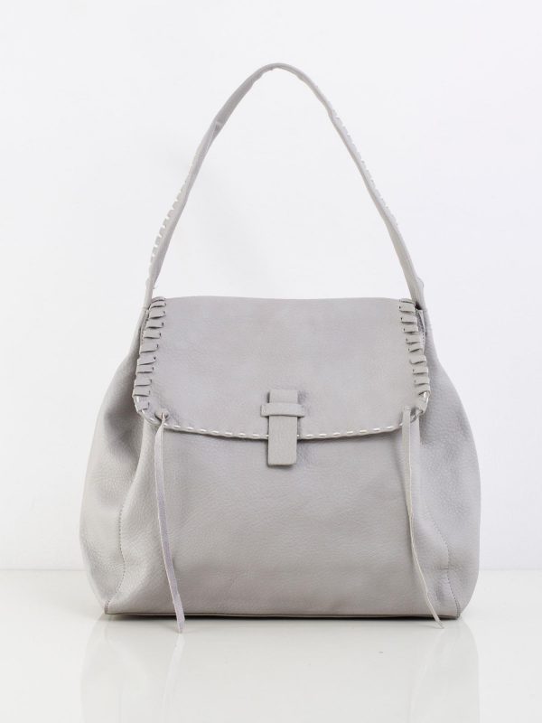 Grey Soft Flip Bag