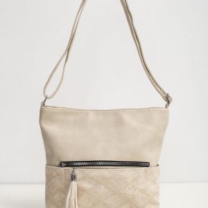 Beige women's handbag