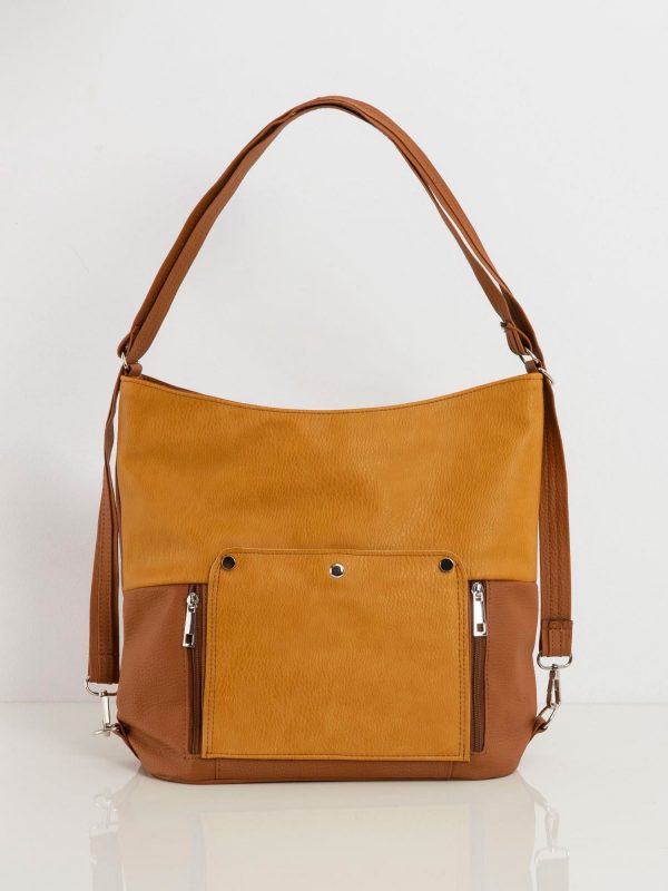 Brown-mustard bag