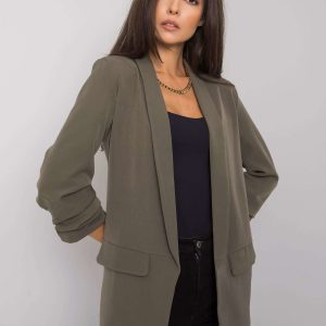 Khaki jacket for women Eva OCH BELLA