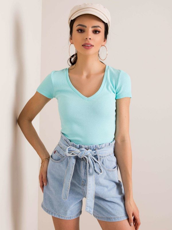 Mint t-shirt Shilla RUE PARIS