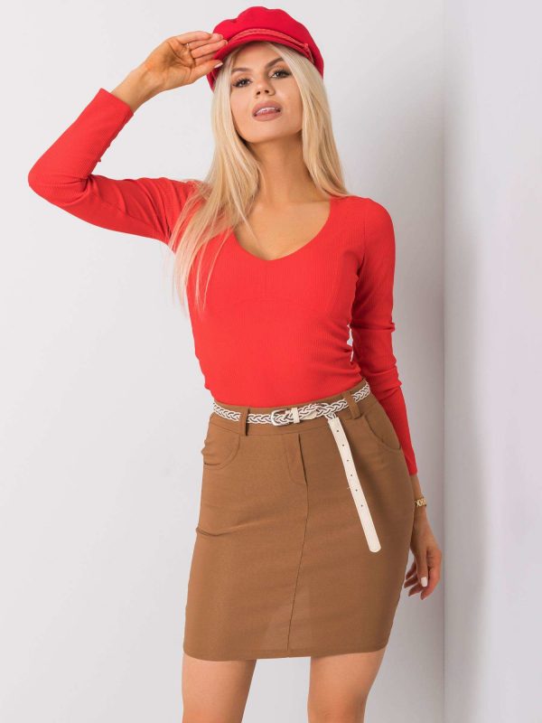 Bonnie Light Brown Skirt