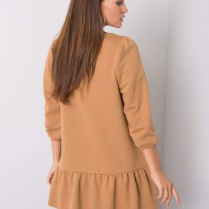 Light brown tunic Abigail RUE PARIS