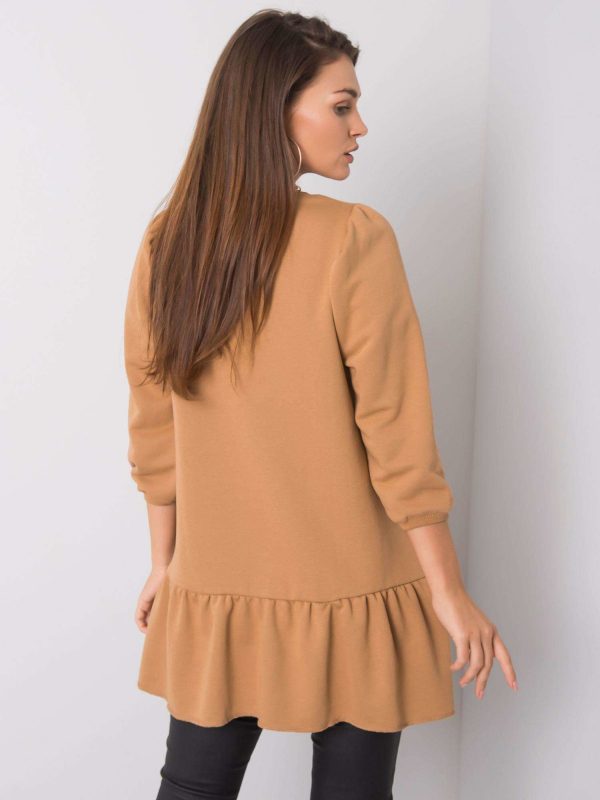 Light brown tunic Abigail RUE PARIS