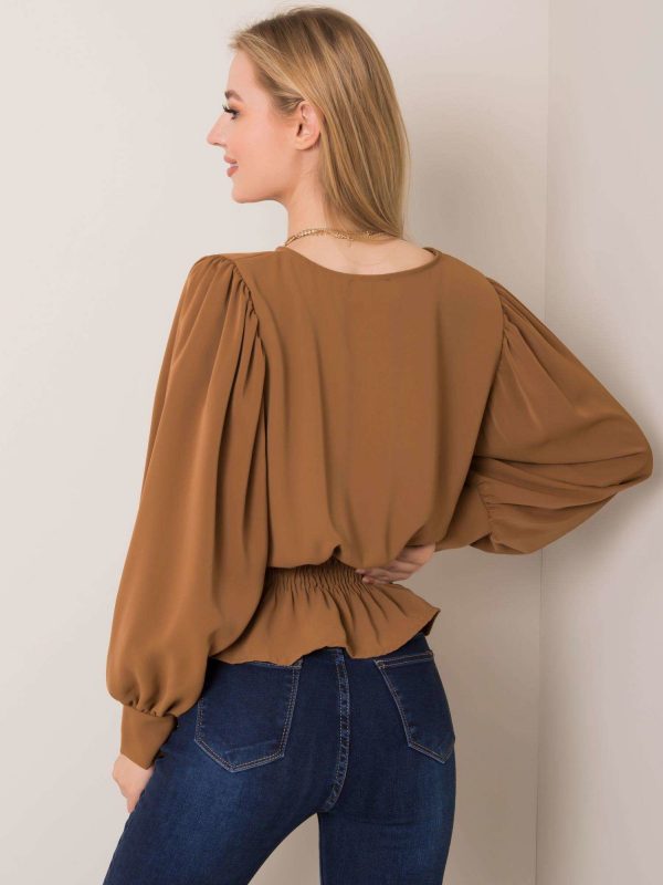 Brown blouse Italy