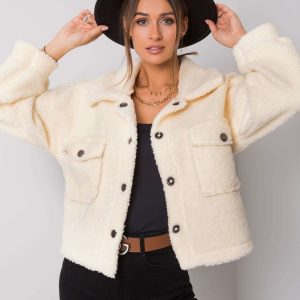 Jenelle Cream Fur Jacket