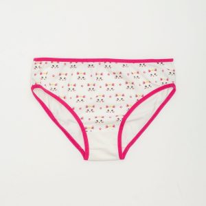 White and Pink Girls' Panties