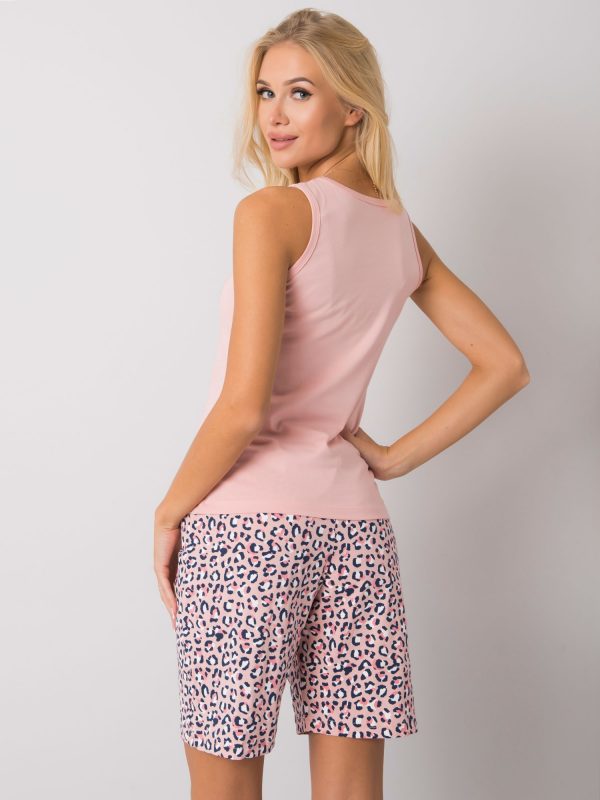 Salmon Patterned Pyjamas