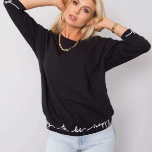 Charliza black sweatshirt