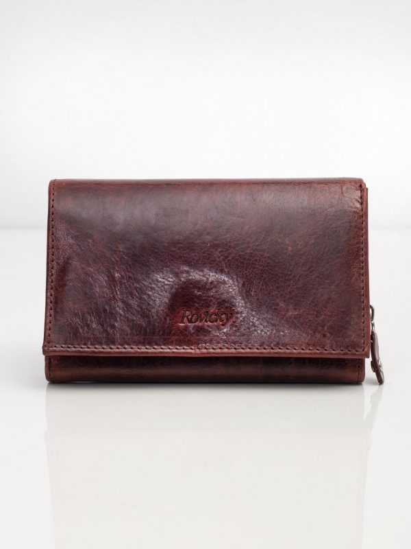 Burgundy Genuine Leather Wallet