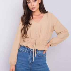 Beige blouse Kristy RUE PARIS