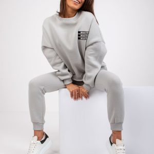 Grey Bradford Two Piece Tracksuit Set