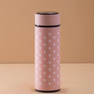 Peach Stainless Steel Thermal Bottle