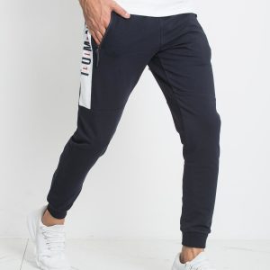 TOMMY LIFE Men's pants navy blue