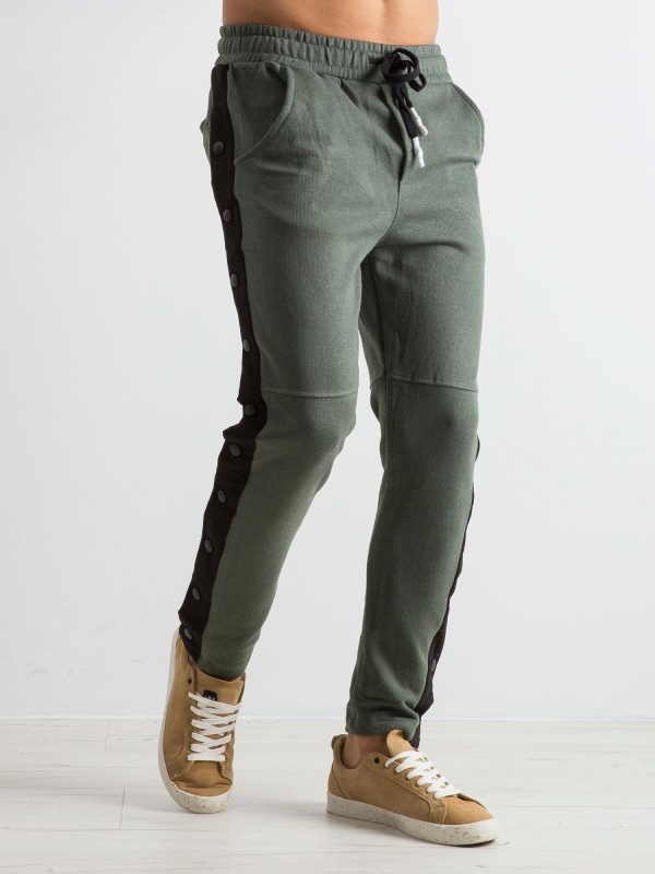 Khaki Men's Sweatpants Proof