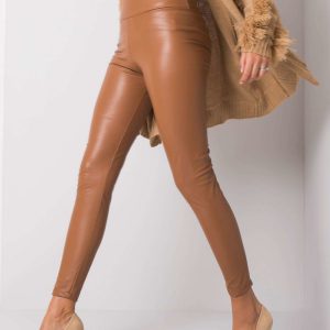 Briana Camel Leggings RUE PARIS