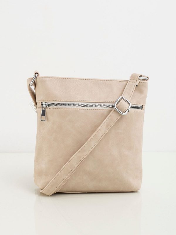 Beige Messenger Bag