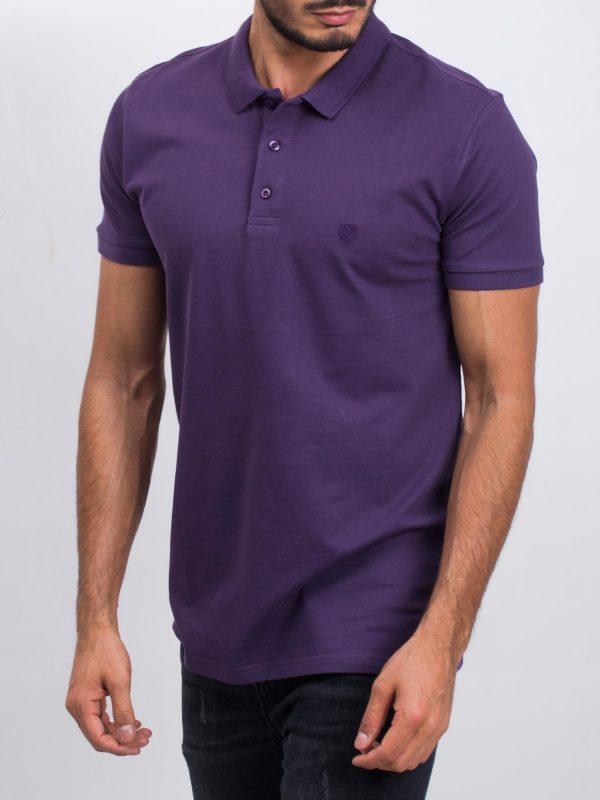 Purple Coastal polo shirt