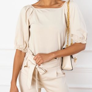 Beige blouse Elodie