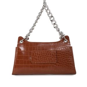 Brown Chain Purse