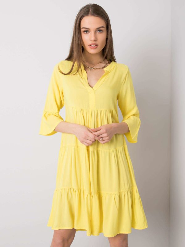 Izzy SUBLEVEL Yellow Casual Dress