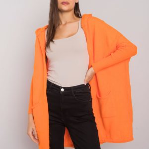 Orange cardigan Patty RUE PARIS