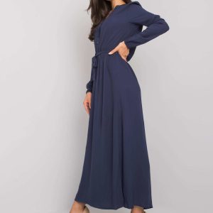 Navy blue maxi dress Nahila FRESH MADE