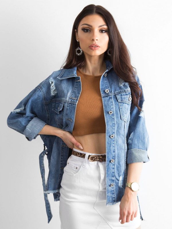 Mysterious Blue Denim Jacket