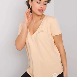 Beige t-shirt Ginny FOR FITNESS