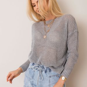 Grey sweater Elisa RUE PARIS