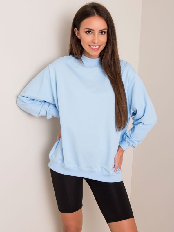 Light Blue Twist Sweatshirt