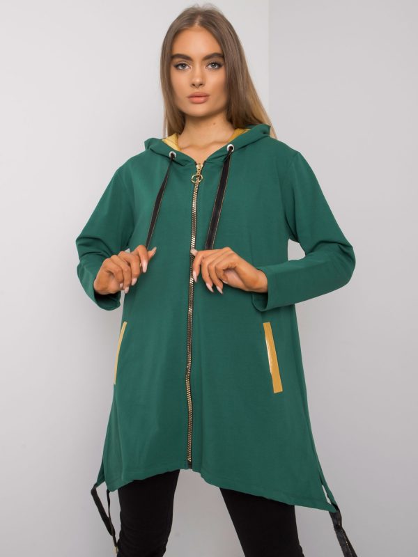 Dark green sweatshirt Narissa