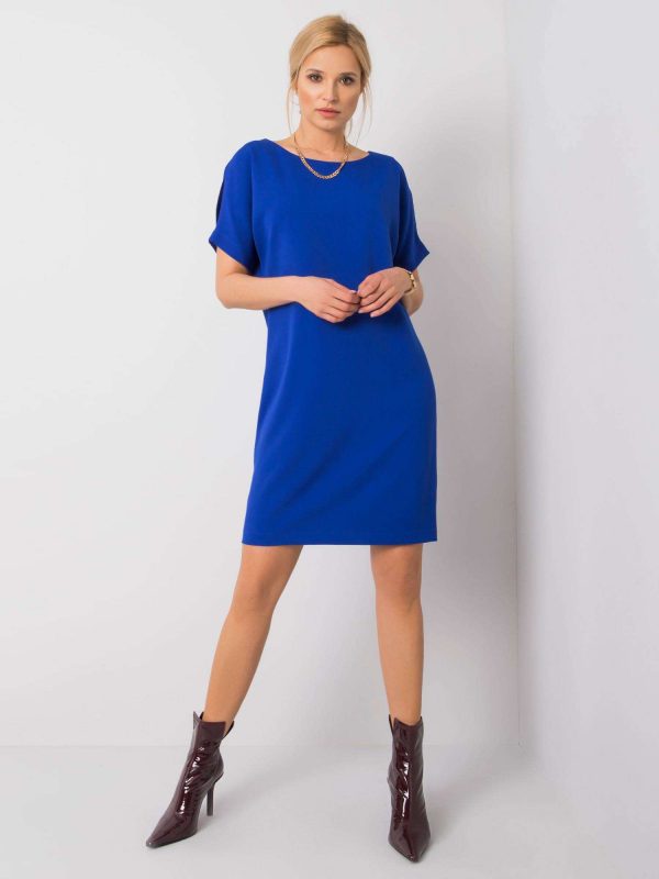 Cobalt dress by Deborah