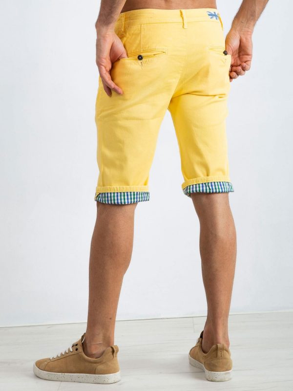 Yellow Austin Men's Shorts