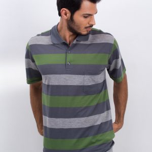 Graphite Green Men's Scouring Polo Shirt