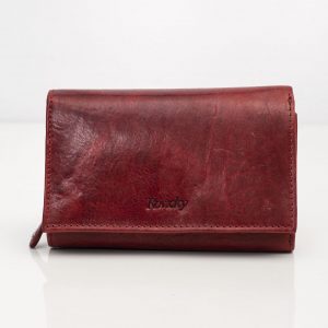 Burgundy Genuine Leather Wallet