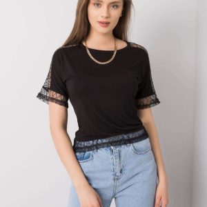 Black blouse Ivory