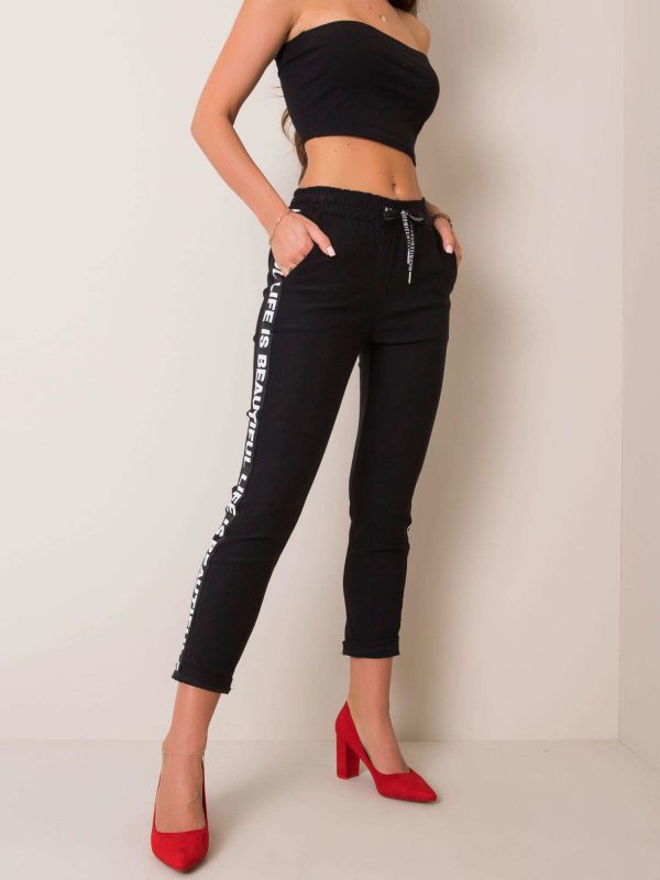 Black Samantha Pants