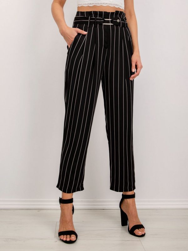 BSL Black Striped Pants