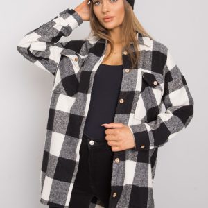 White and black plaid shirt for women Greenville RUE PARIS