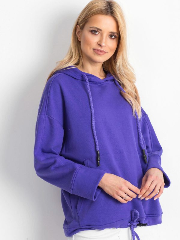 Purple Replicating Sweatshirt